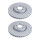 2 brake discs ventilated Ø 324 mm 28 mm A.B.S. for VOLVO XC60 and others