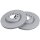 2 brake discs ventilated Ø 292 mm 22 mm A.B.S. for e.g. ALFA ROMEO GIULIA