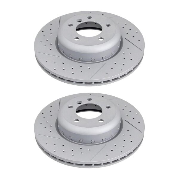 2 brake discs two-piece Ø 338 mm 26 mm A.B.S. for BMW 1 Series and others