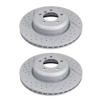 2 brake discs two-piece Ø 338 mm 26 mm A.B.S. for...