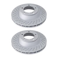 2 brake discs ventilated Ø 330 mm 28 mm A.B.S. for...