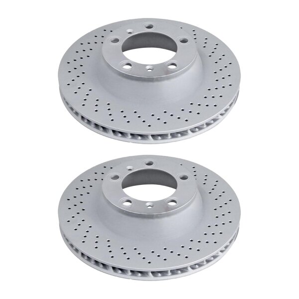 2 brake discs ventilated Ø 330 mm 28 mm A.B.S. for PORSCHE 911 and others