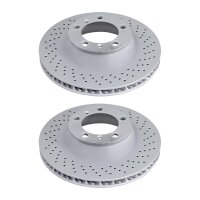 2 brake discs ventilated Ø 330 mm 28 mm A.B.S. for...