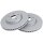 2 brake discs ventilated Ø 316 mm 30 mm A.B.S. for SUBARU OUTBACK and others