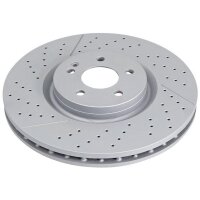 2 Bremsscheiben geschlitzt gelocht Ø 350 mm 32 mm...