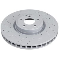 2 brake discs perforated ventilated Ø 360 mm 36 mm...