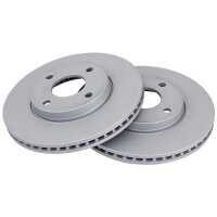 2 brake discs ventilated Ø 262 mm 23 mm A.B.S. for...