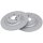 2 brake discs full Ø 302 mm 12 mm A.B.S. for VOLVO XC40 and others