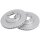 2 Bremsscheiben belüftet Ø 256 mm 22 mm A.B.S. für u.a. SEAT IBIZA