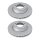 2 brake discs ventilated Ø 330 mm 28 mm A.B.S. for PORSCHE PANAMERA and others