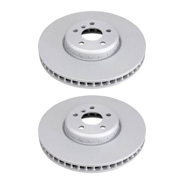 2 brake discs two-piece brake discs Ø 348 mm 36 mm A.B.S. for e.g. BMW 5 Series