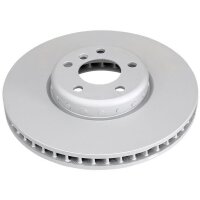 Brake disc front right 348mm ABS for BMW 5
