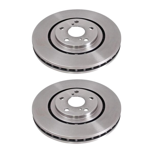 2 brake discs ventilated Ø 328 mm 34 mm A.B.S. for LEXUS RX and others