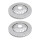 2 brake discs two-piece brake discs Ø 370 mm 32 mm A.B.S. for AUDI A3