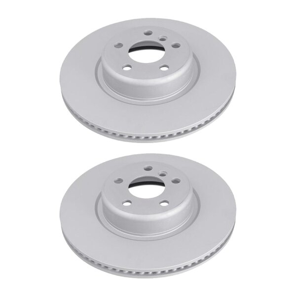 2 brake discs ventilated Ø 330 mm 24 mm A.B.S. for BMW 5 Series and others