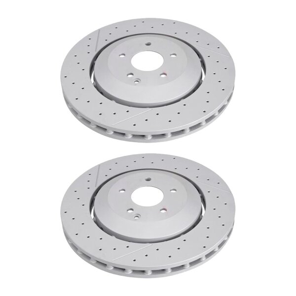 2 brake discs two-piece Ø 361 mm 32 mm A.B.S. for MERCEDES-BENZ CLK and others