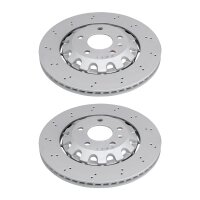 2 brake discs two-piece brake discs Ø 330 mm 22 mm...