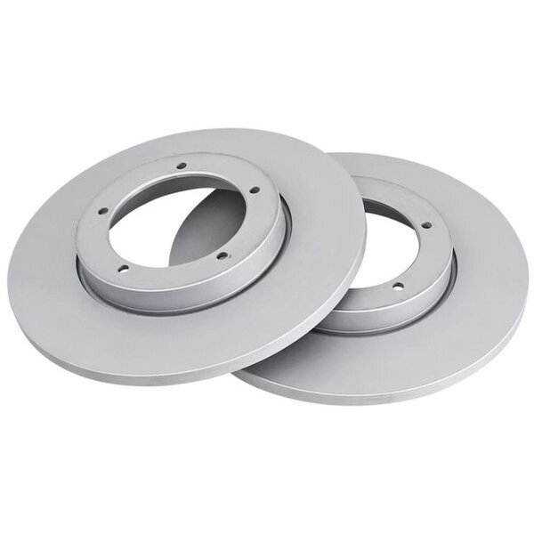 2 brake discs full Ø 282 mm 12.7 mm A.B.S. for PORSCHE 911 and others