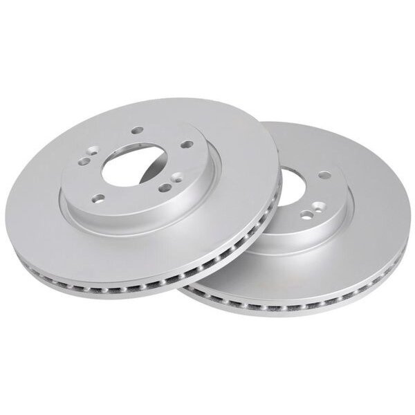2 brake discs ventilated Ø 288 mm 25 mm A.B.S. for HYUNDAI i30 and others
