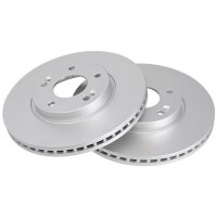 2 brake discs ventilated Ø 288 mm 25 mm A.B.S. for...
