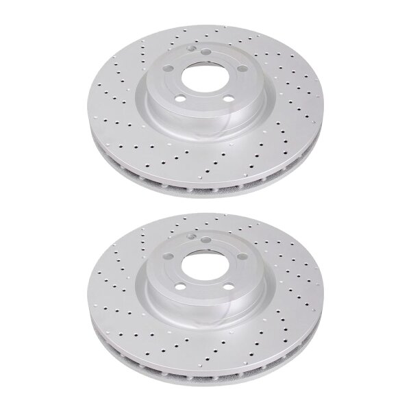 2 brake discs perforated ventilated Ø 342 mm 32 mm A.B.S. for MERCEDES-BENZ SL