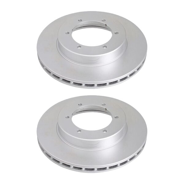 2 Bremsscheiben belüftet Ø 288 mm 24 mm A.B.S. für u.a. MITSUBISHI