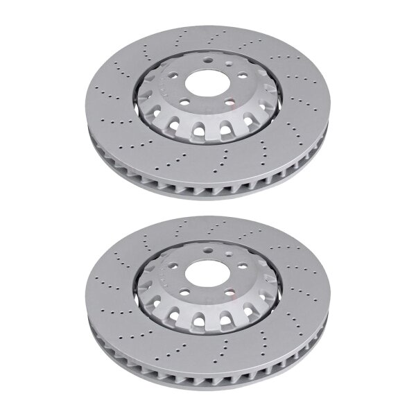 2 brake discs two-piece brake discs Ø 375 mm 36 mm A.B.S. for e.g. AUDI A4