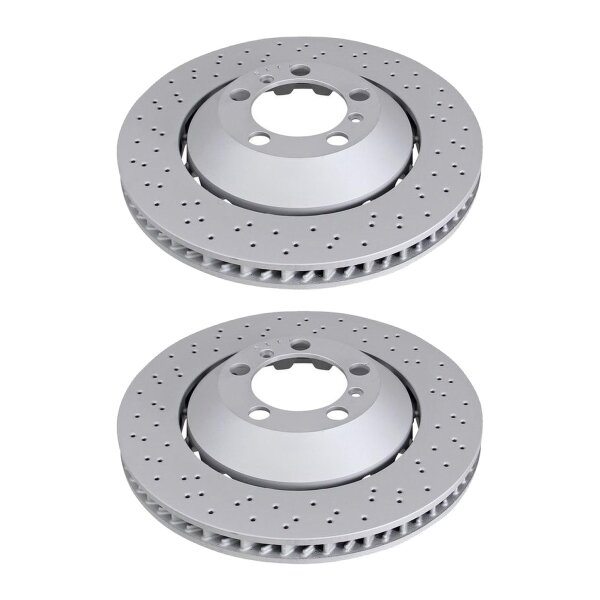 2 brake discs two-piece brake discs Ø 380 mm 34 mm A.B.S. for PORSCHE 911