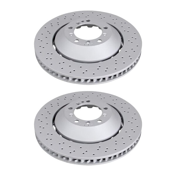 2 brake discs two-piece Ø 380 mm 34 mm A.B.S. for PORSCHE 718 and others