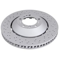 Brake disc front left 380mm ABS for PORSCHE 718 BOXSTER...