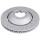 2 brake discs two-piece Ø 380 mm 34 mm A.B.S. for PORSCHE 718 and others