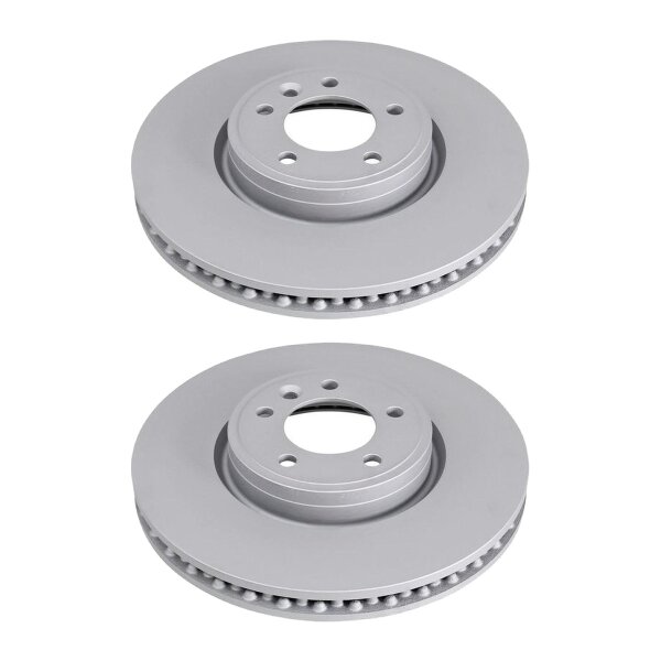 2 brake discs ventilated Ø 349 mm 34 mm A.B.S. for LAND ROVER DISCOVERY