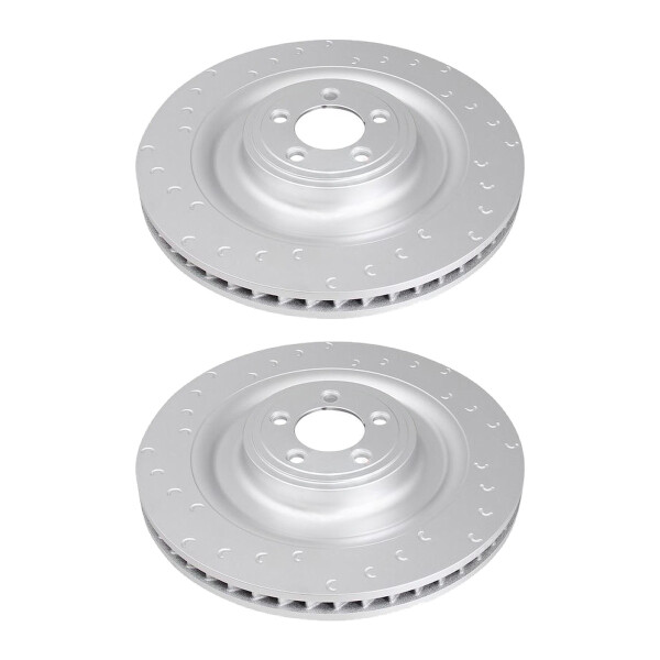 2 brake discs ventilated Ø 400 mm 36 mm A.B.S. for JAGUAR XK and others