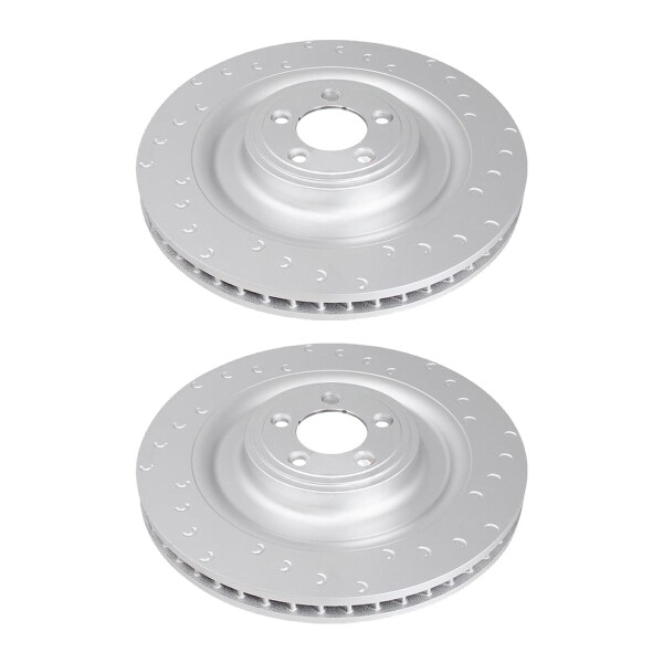 2 brake discs ventilated Ø 400 mm 36 mm A.B.S. for JAGUAR XK and others