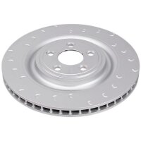 Bremsscheibe hinten links 350mm A.B.S. für JAGUAR XK...