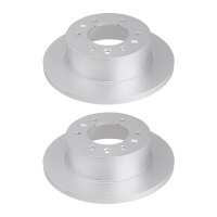 2 brake discs full Ø 316 mm 16.5 mm A.B.S. for...