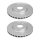 2 brake discs ventilated Ø 321 mm 30 mm A.B.S. for CHEVROLET CORVETTE and others