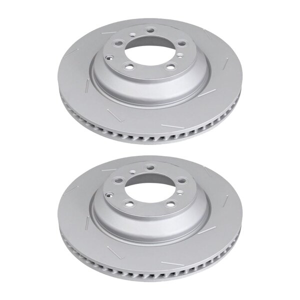 2 brake discs ventilated Ø 365 mm 28 mm A.B.S. for PORSCHE PANAMERA and others