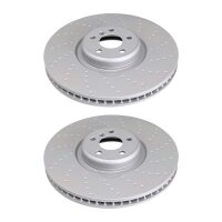2 brake discs perforated ventilated Ø 395 mm 36 mm...