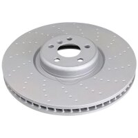 2 brake discs perforated ventilated Ø 395 mm 36 mm...
