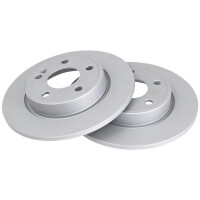 2 brake discs full Ø 276 mm 11 mm A.B.S. for...