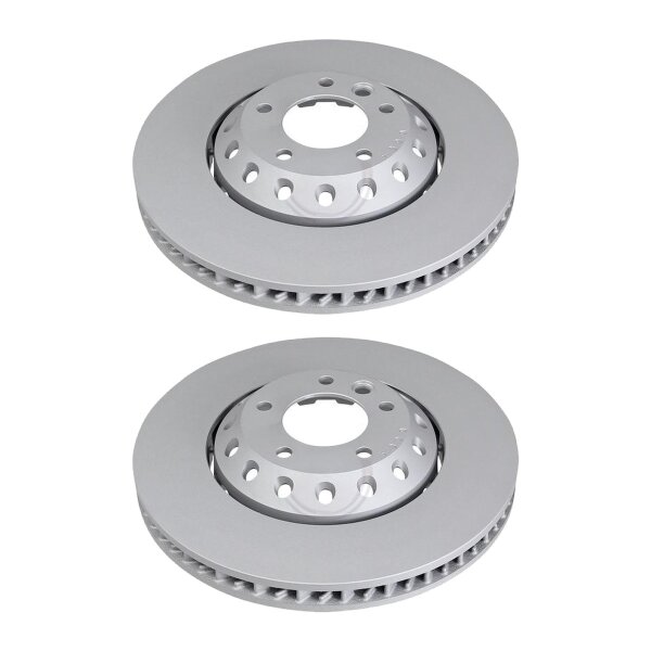 2 brake discs two-piece Ø 390 mm 38 mm A.B.S. for PORSCHE CAYENNE