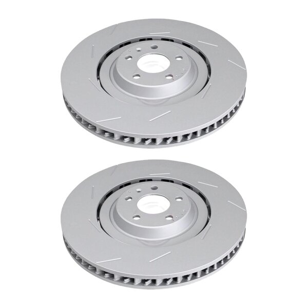 2 brake discs two-piece Ø 390 mm 38 mm A.B.S. for PORSCHE MACAN