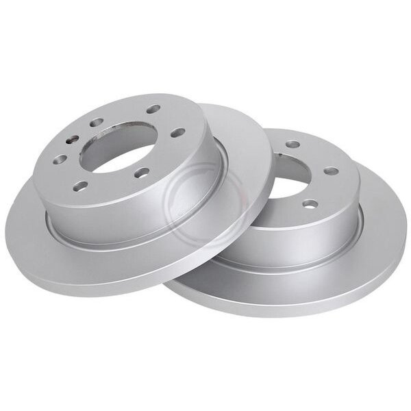 2 brake discs full Ø 298 mm 18 mm A.B.S. for MERCEDES-BENZ SPRINTER and others