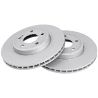 2 brake discs ventilated Ø 295 mm 24 mm A.B.S. for...
