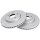 2 brake discs ventilated Ø 295 mm 24 mm A.B.S. for MB A-CLASS and others