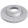 2 brake discs ventilated Ø 330 mm 28 mm A.B.S. for PORSCHE 911 and others
