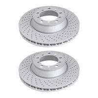 2 brake discs ventilated Ø 330 mm 28 mm A.B.S. for...