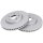 2 brake discs ventilated Ø 305 mm 28 mm A.B.S. for MB A-CLASS and others