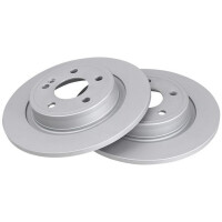 2 brake discs full Ø 295 mm 12 mm A.B.S. for...